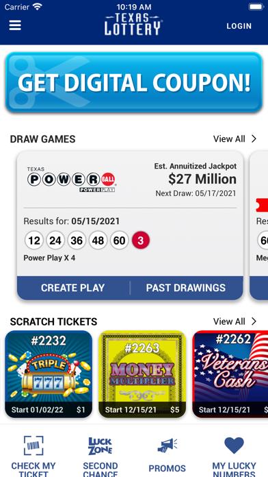 Texas Lottery Official App