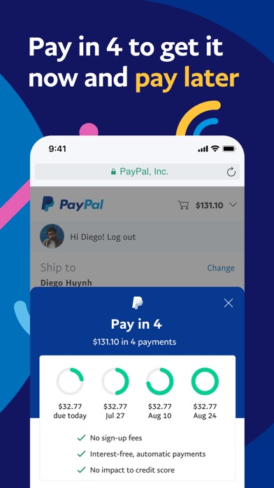 PayPal - Send, Shop, Manage