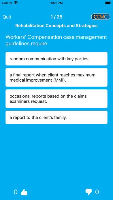 CCM Quiz App