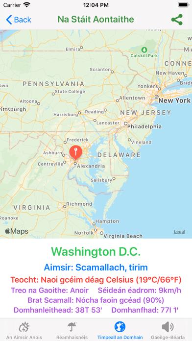 Aimsir - The Weather in Irish