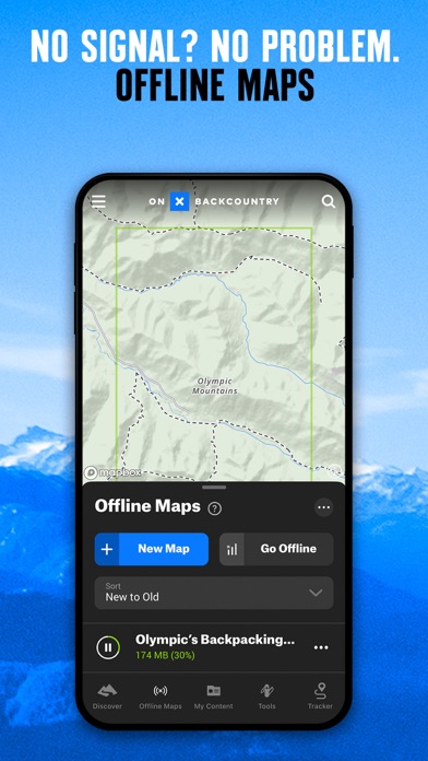 onX Backcountry Snow/Trail GPS