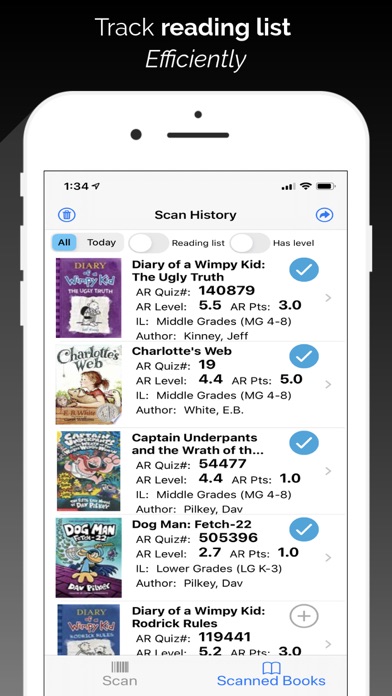 Book Level Checker
