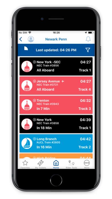 NJ TRANSIT Mobile App