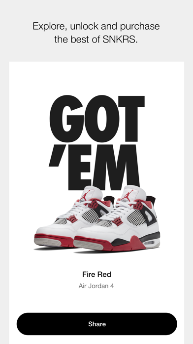 Nike SNKRS: Sneaker Release