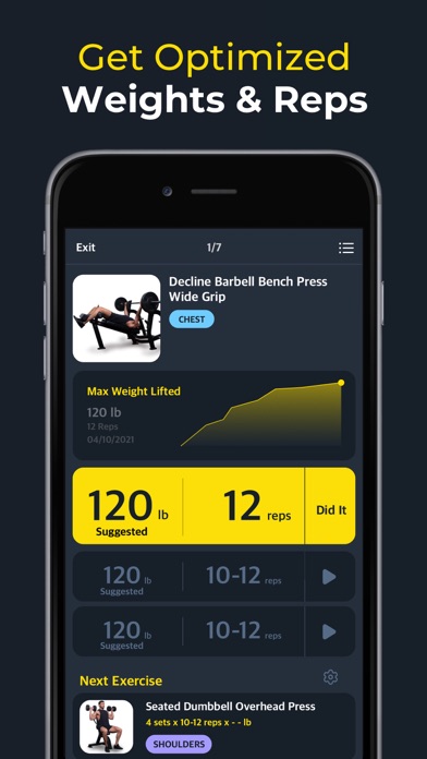 Gym Workout Planner & Tracker