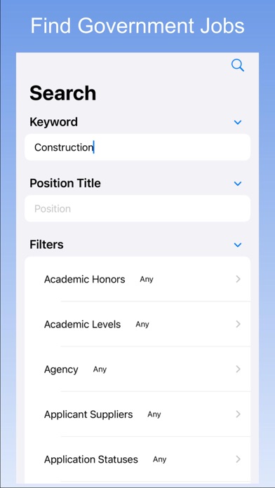 Gov Job Search