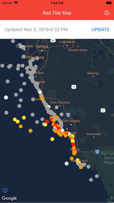 Red Tide Map