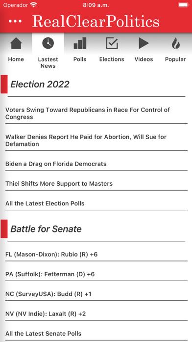 Real Clear Politics Mobile