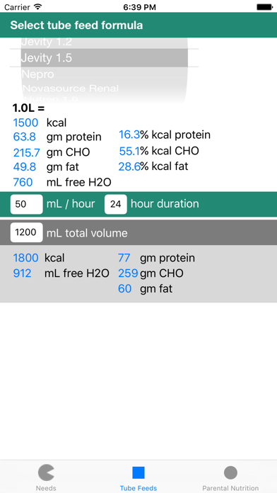 TPN and Tube Feeding - Nutricalc for RDs