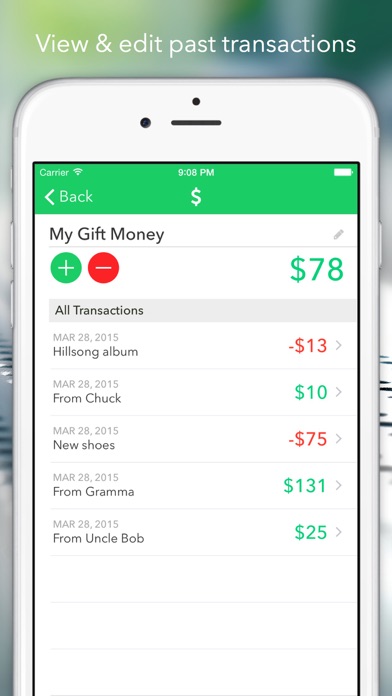 Unspent - Track your spending money