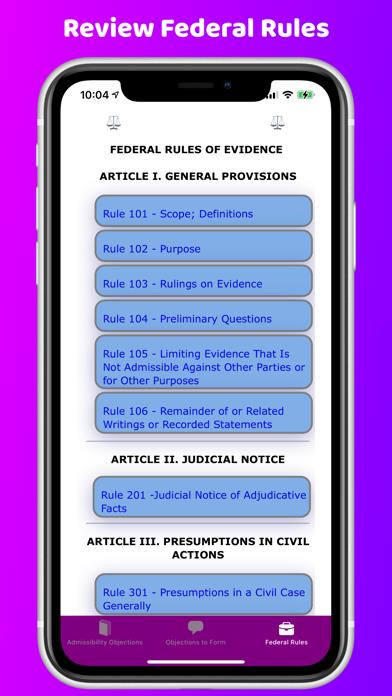 Courtroom Objections