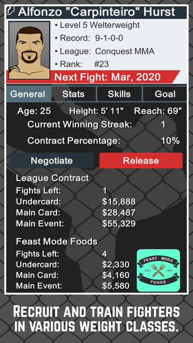 MMA Manager