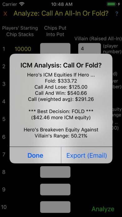 Tournament Cruncher (ICM)