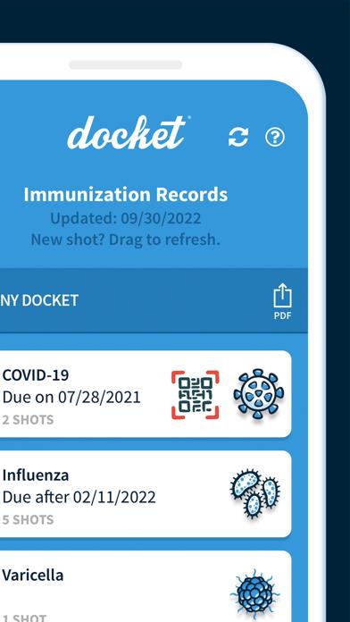 Docket® - Immunization Records