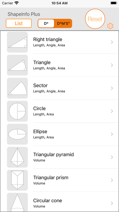 ShapeInfo Plus