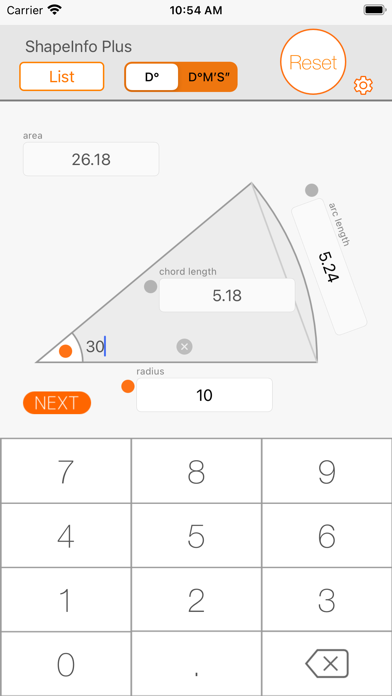 ShapeInfo Plus