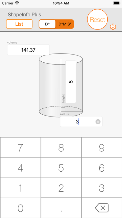 ShapeInfo Plus