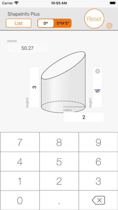 ShapeInfo Plus