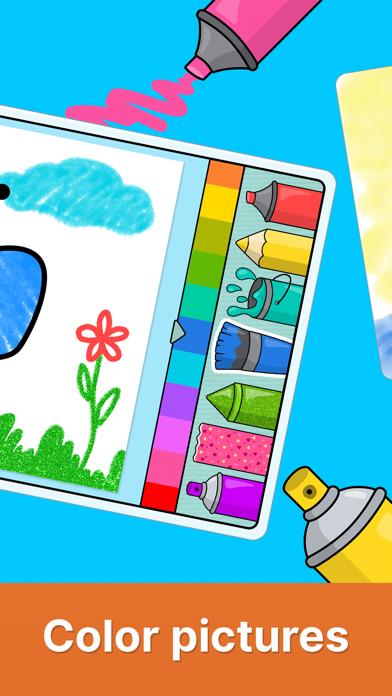 Baby coloring book for kids 2+