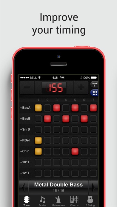 GuitarToolkit - tuner, metronome, chords & scales
