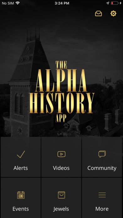 The Alpha History App