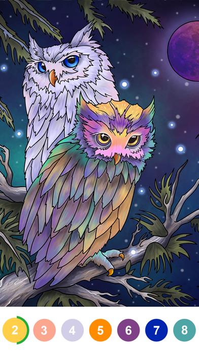 Paint by Number Coloring Games