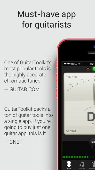 GuitarToolkit - tuner, metronome, chords & scales
