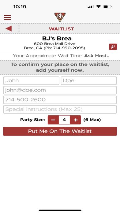 BJ’s Mobile App