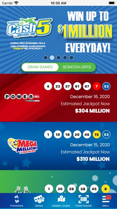 SC Lottery App