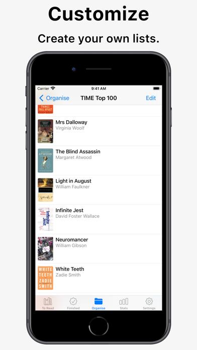 Reading List: Book Tracker