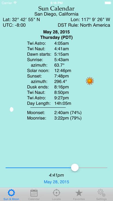 Sun Calendar