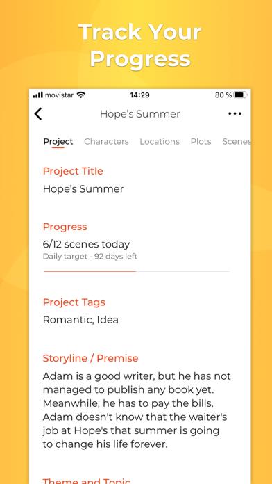 Story Planner for Writers