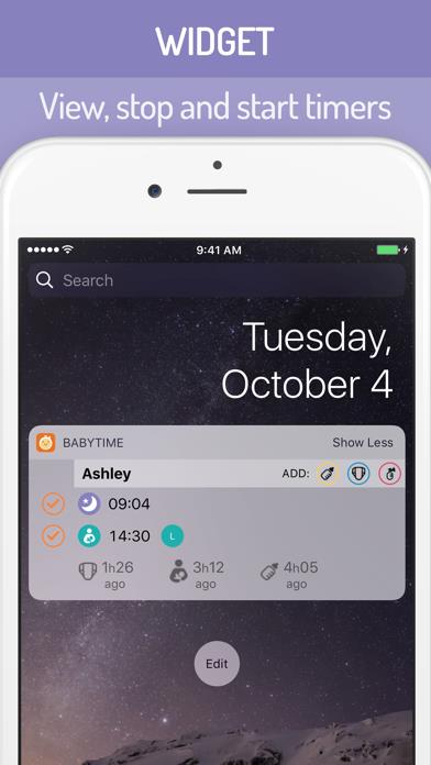 BabyTime Baby Feeding Timer - Breastfeeding & More