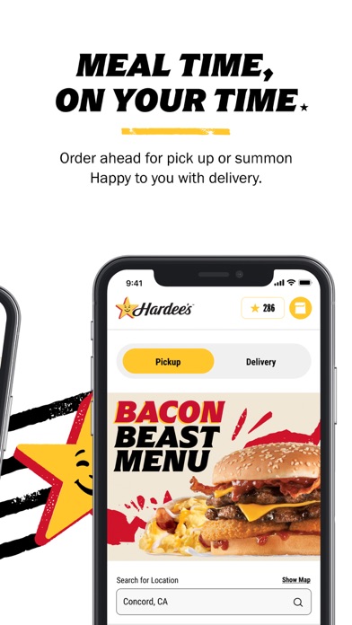 Hardee's Mobile Ordering