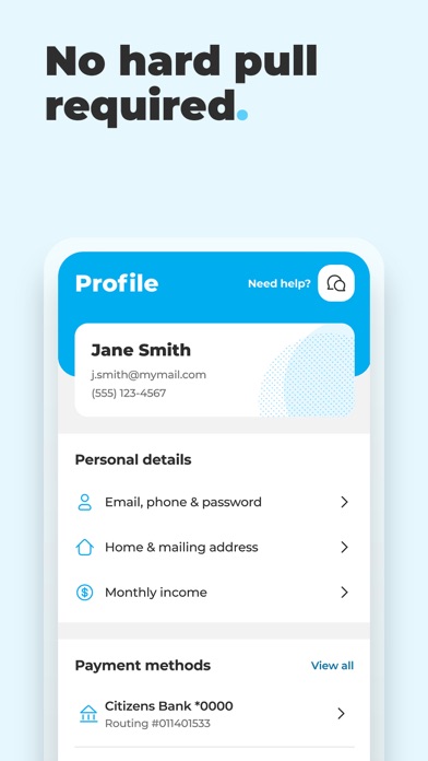 Build Credit & Savings - Self