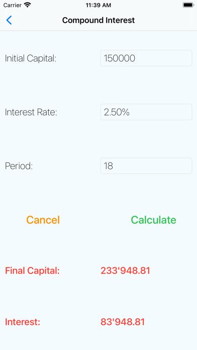 Financial Mathematics Calc