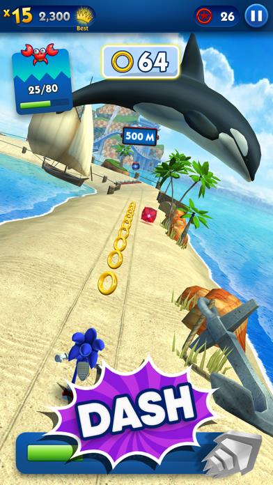 Sonic Dash Endless Runner Game