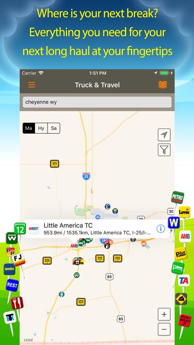 Truck Stops & Travel Plazas