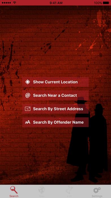 Sex Offenders Search iPhone