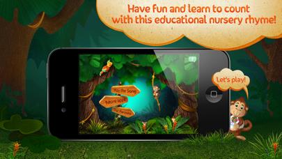 Five little monkeys jumping on the bed for toddler