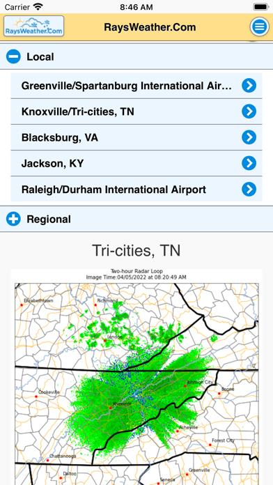 RaysWeather.Com Mobile