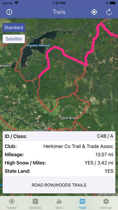 Snowmobile Trails - New York