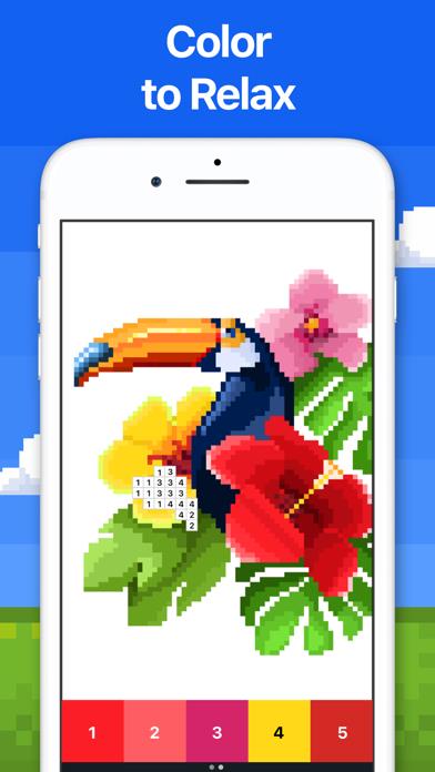 Pixel Art: Paint by Number