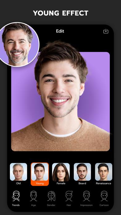 FaceLab: Face Editor, Age Swap