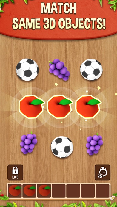 Match Triple 3D Untimed No Ads