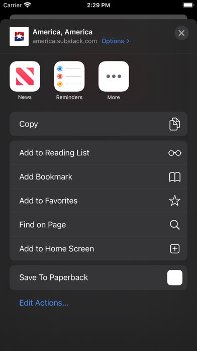 Paperback - Read it later