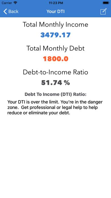 Debt To Income Calculator