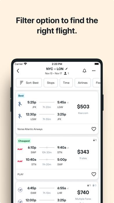 KAYAK: Flights, Hotels & Cars