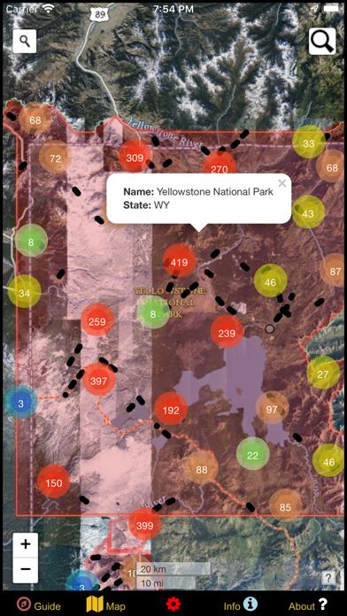 US National Parks Map & Guide!