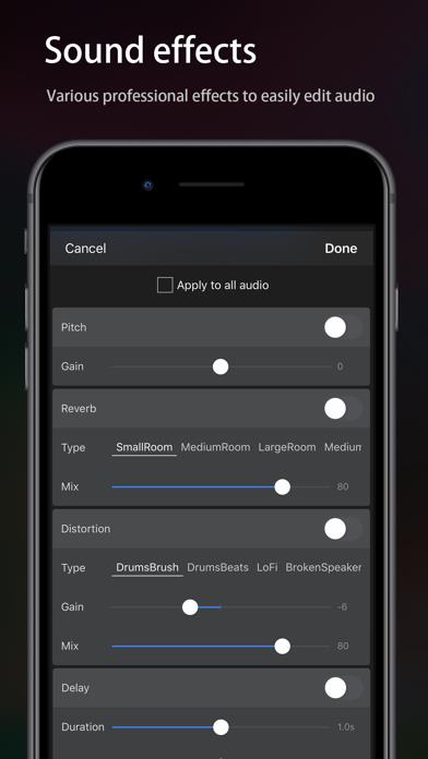 Audio Editor - Music editor